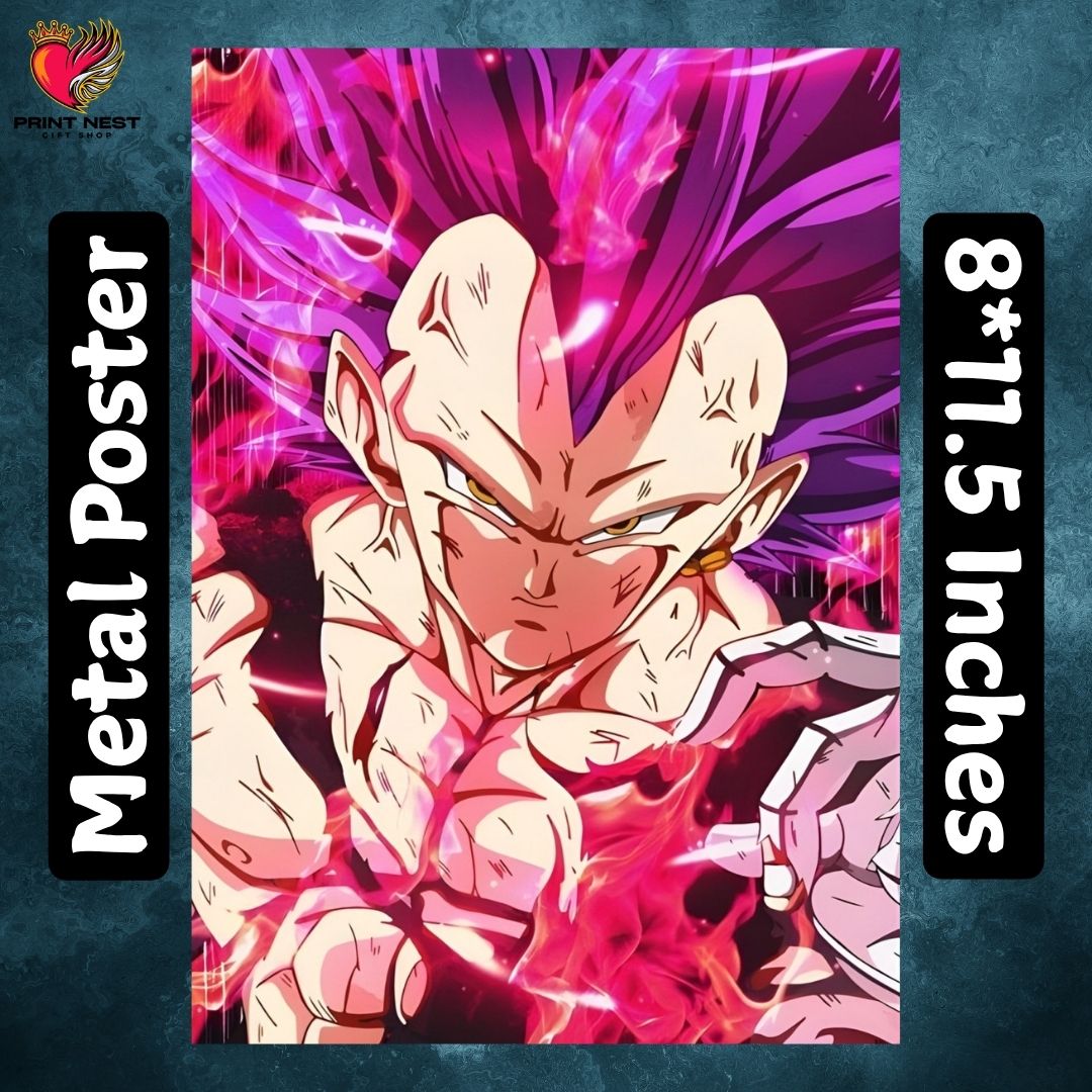 Dragon Ball Z Metal Poster