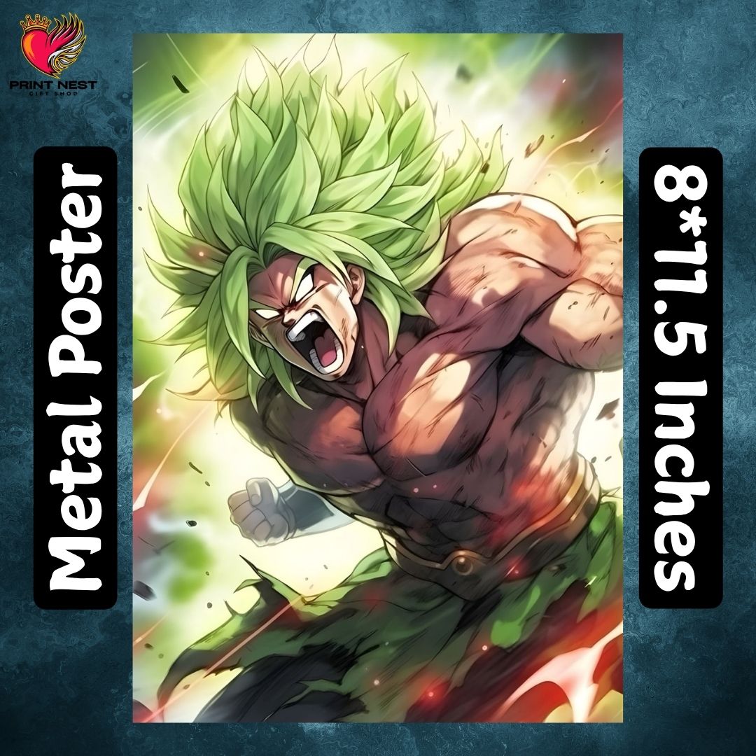 Dragon Ball Z Metal Poster