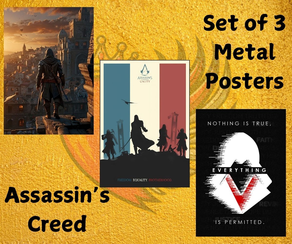 Assassin’s Creed Metal Poster