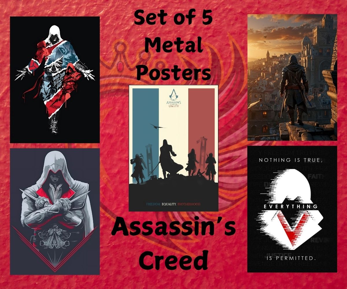 Assassin’s Creed Metal Poster