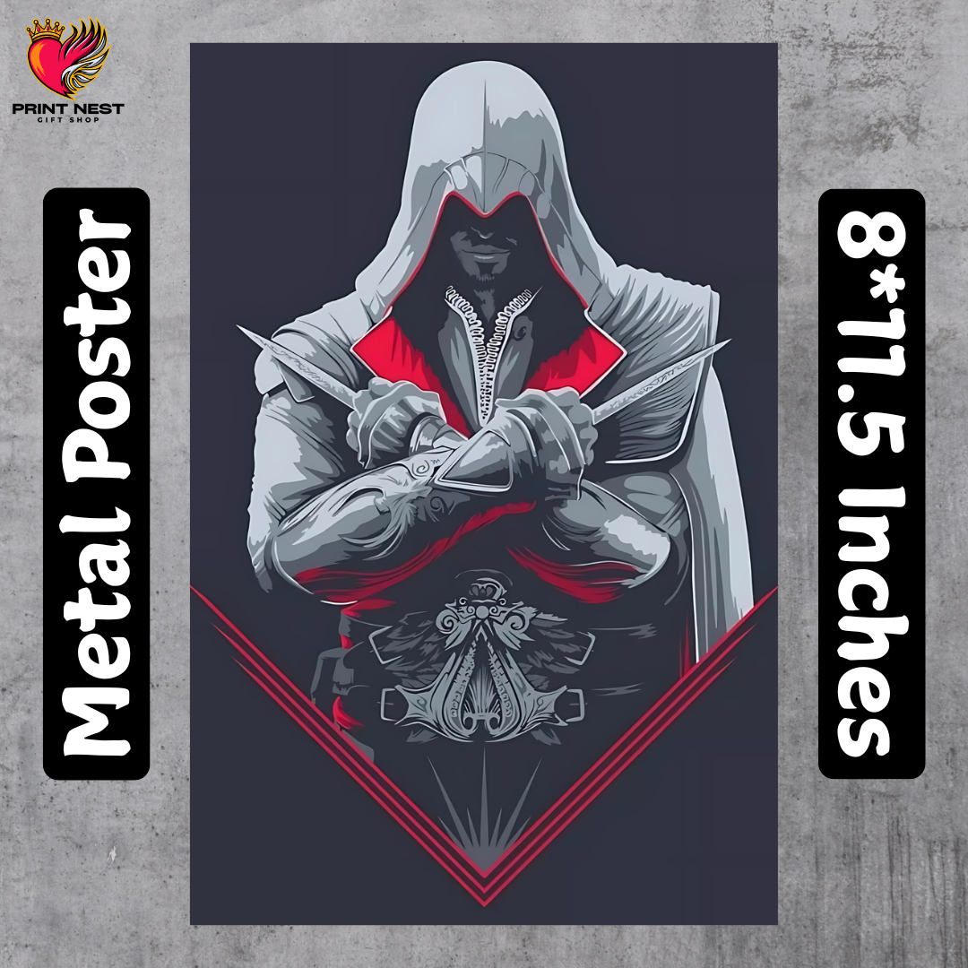 Assassin's Creed Metal Poster