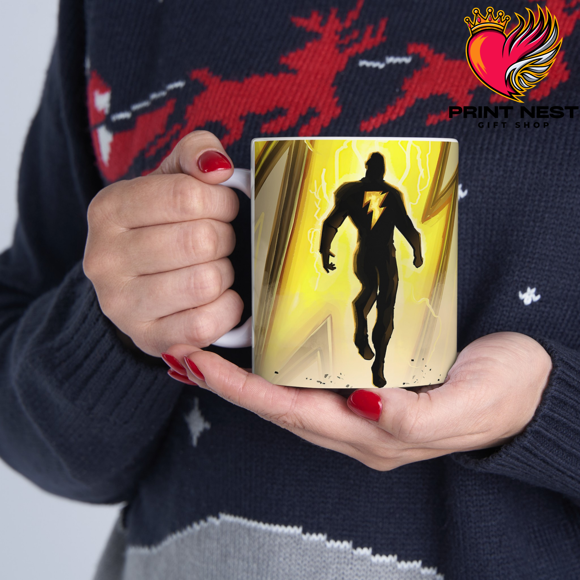 Black Adam Mug