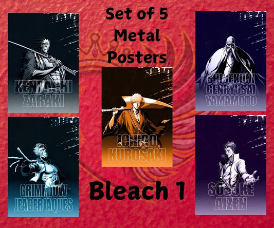 Bleach 01 Metal Poster