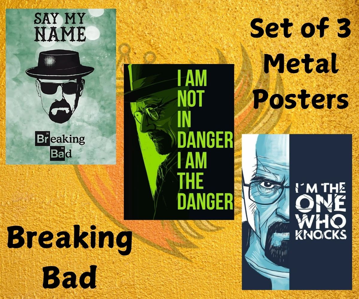 Breaking Bad Metal Posters