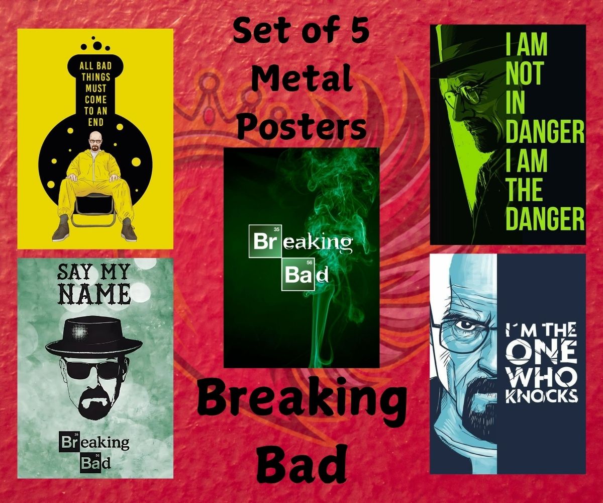 Breaking Bad Metal Posters