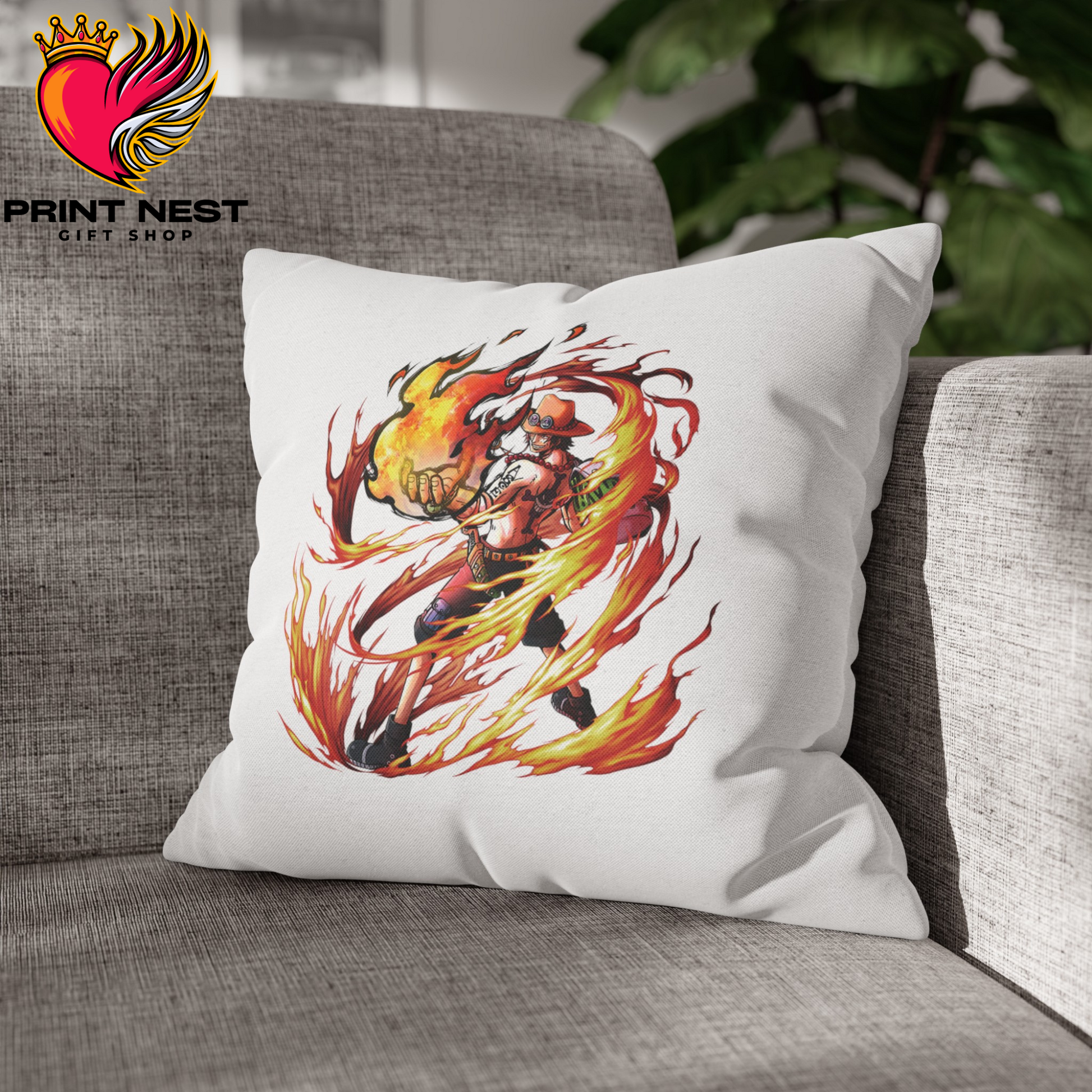 Fire Fist Ace Cushion