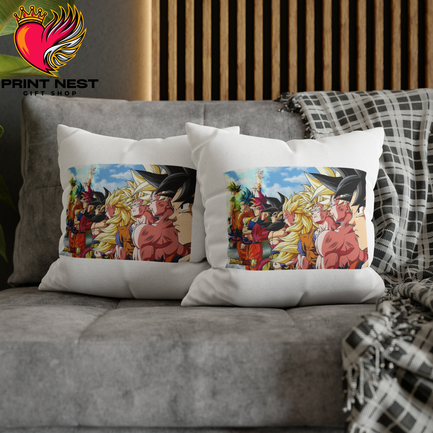 Goku Transformations Cushion