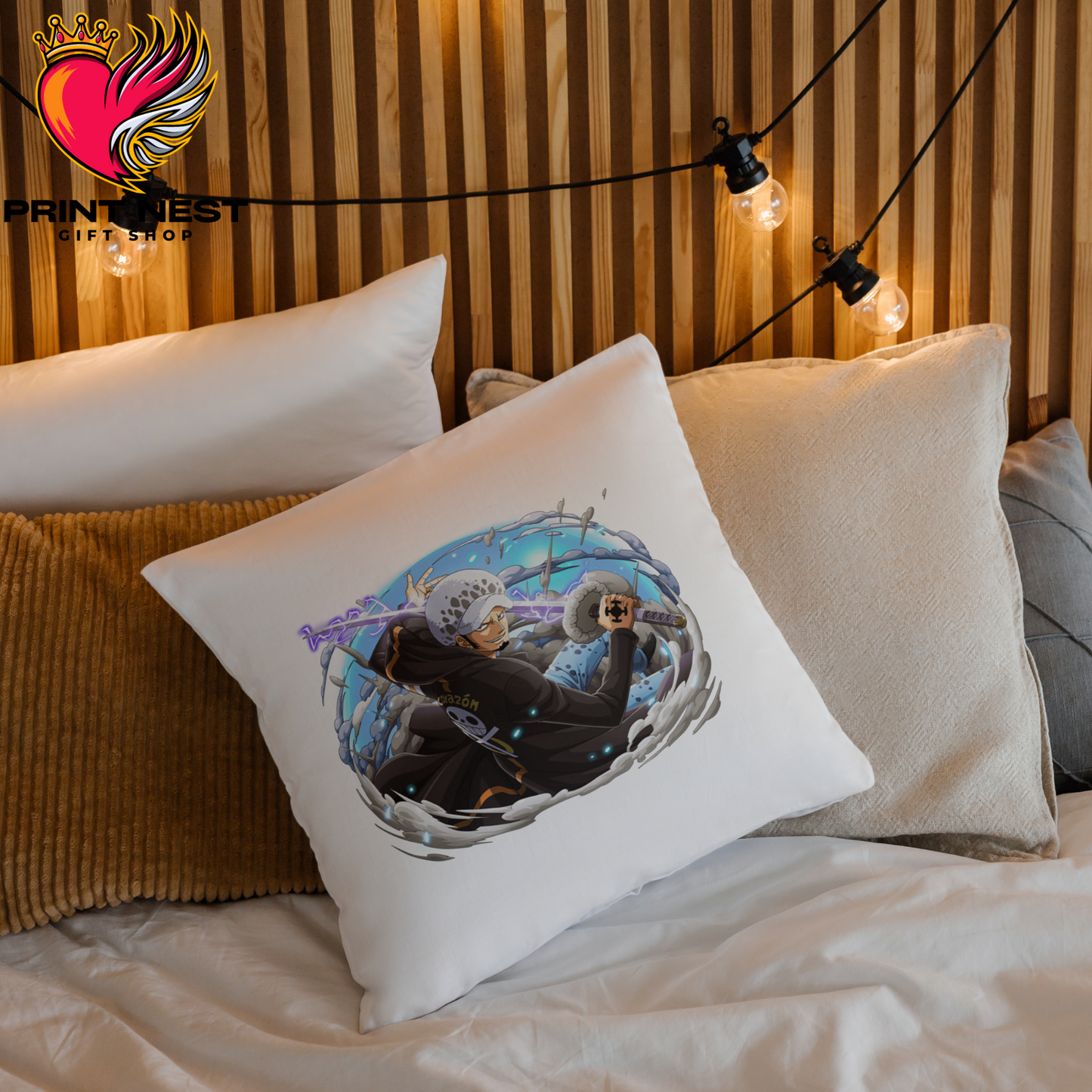 Trafalgar D Water Law Cushion