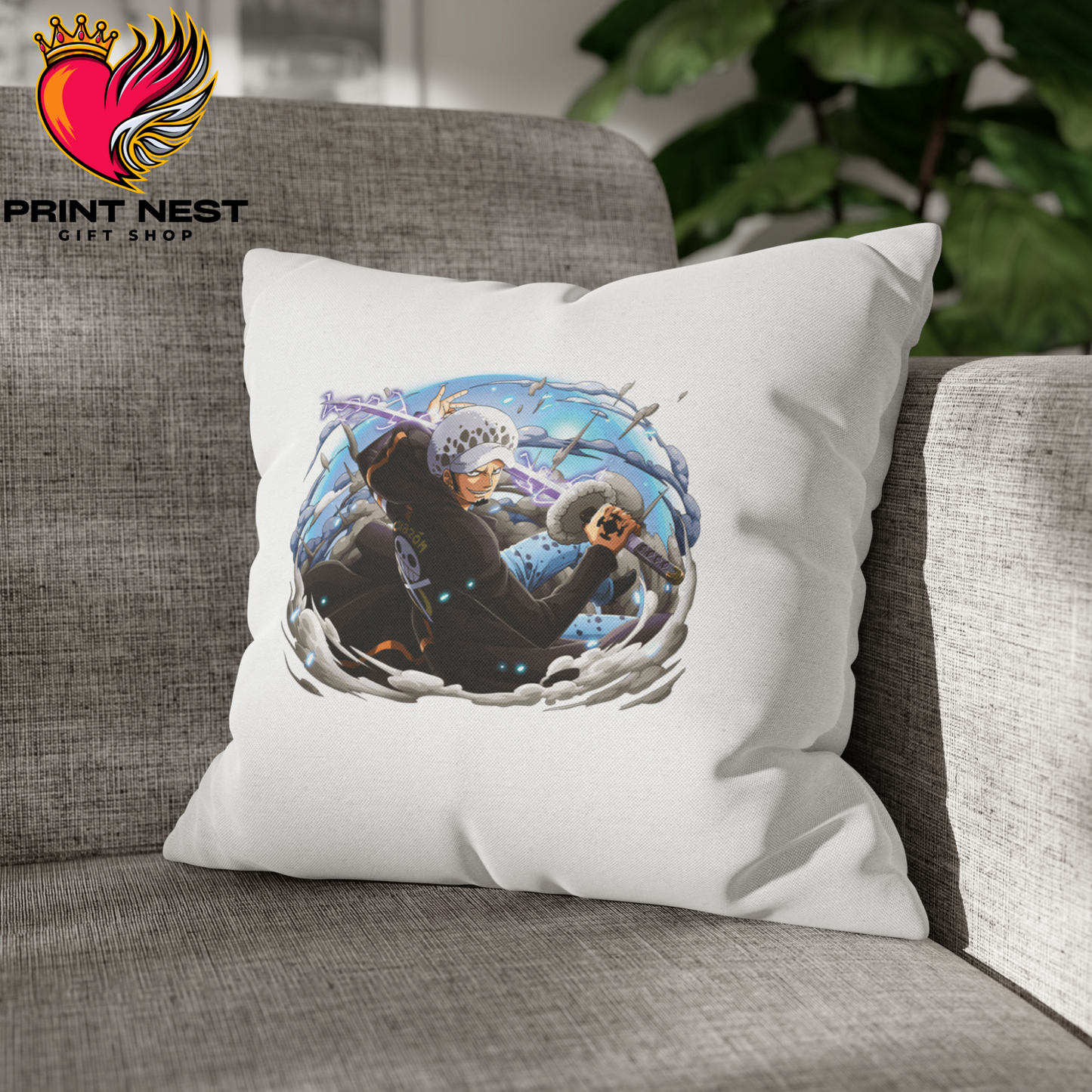 Trafalgar D Water Law Cushion