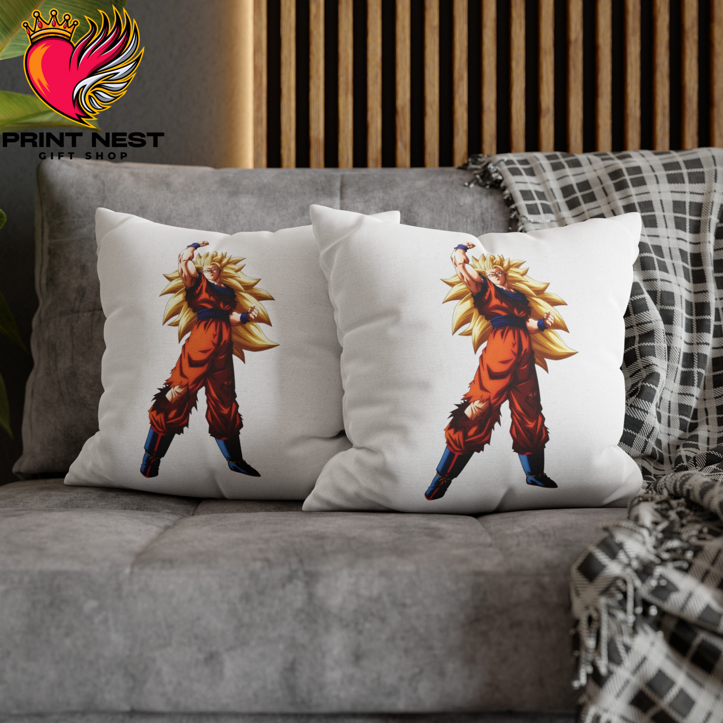 Goku Super Saiyan 3 Cushion