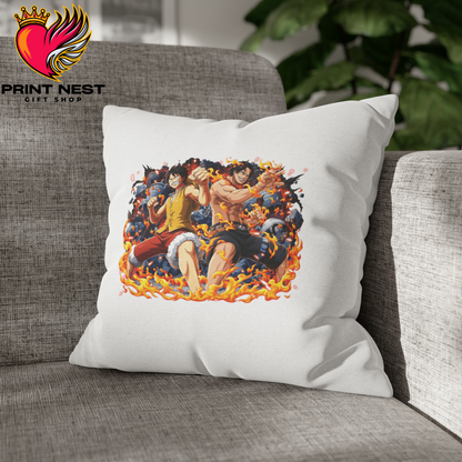 Portgas D Ace and Monkey D Luffy Cushion