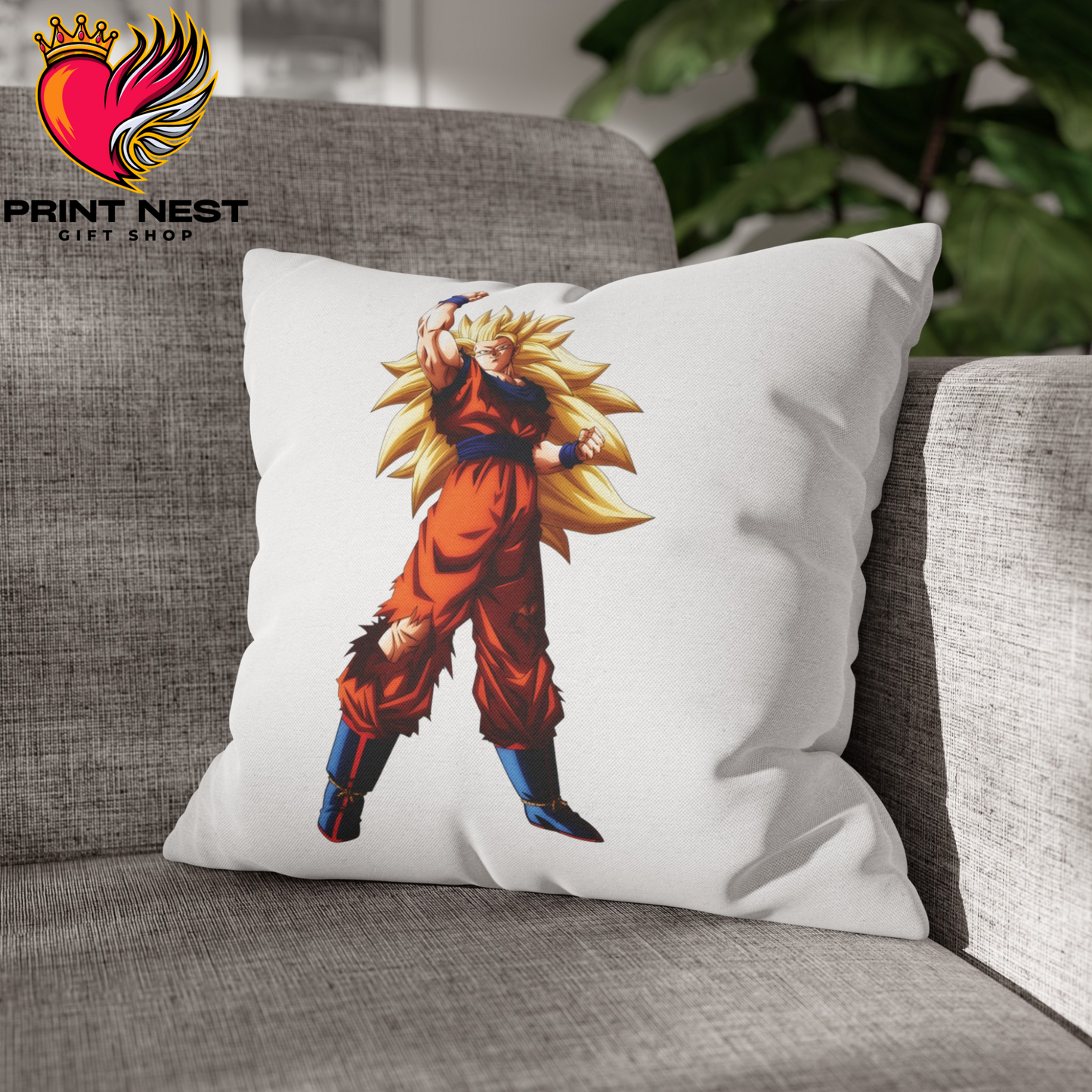 Goku Super Saiyan 3 Cushion