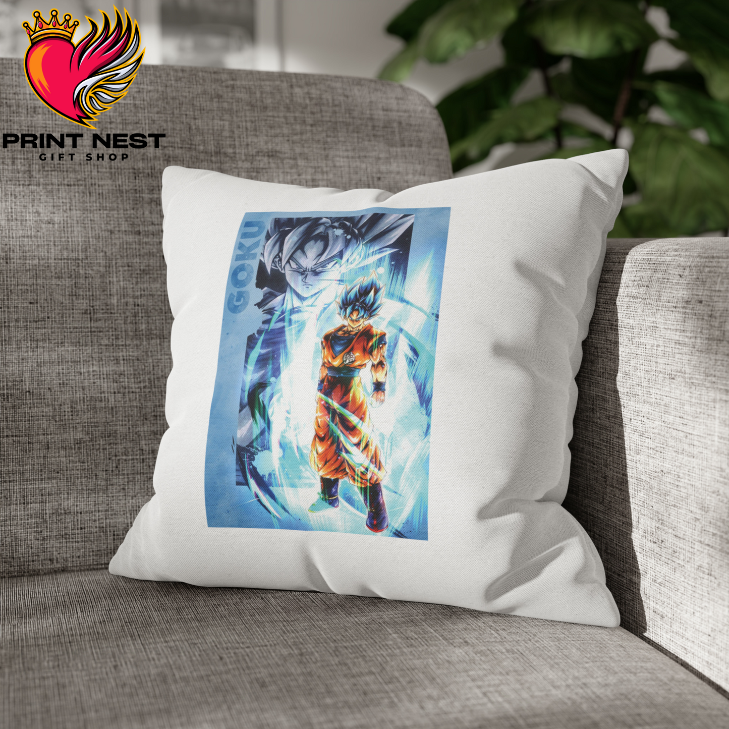 Goku SSJ Blue Cushion