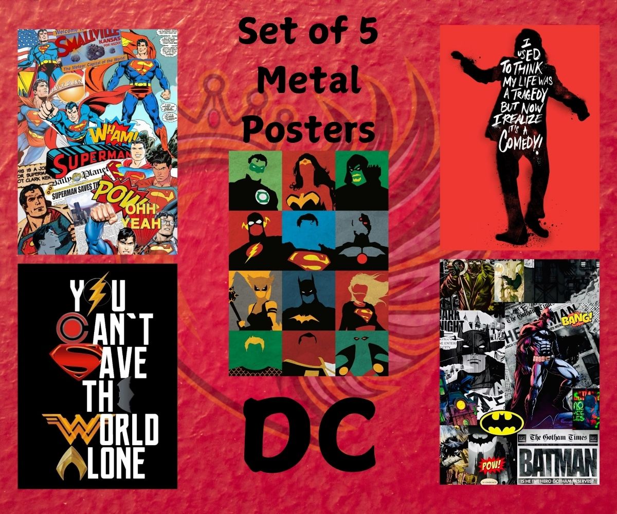 DC Metal Posters