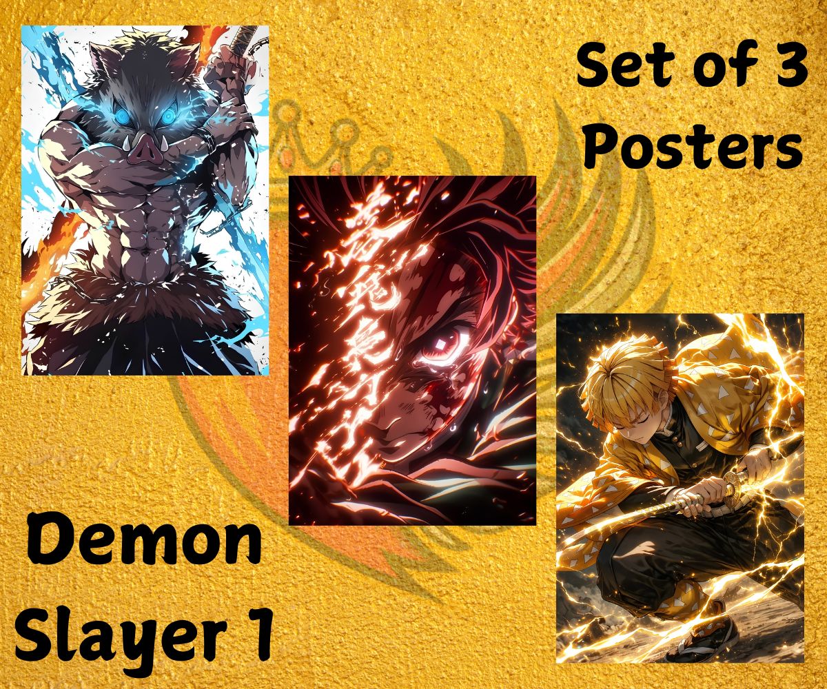 Demon Slayer 1 Posters