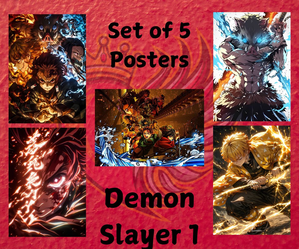 Demon Slayer 1 Posters