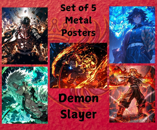 Demon Slayer Metal Poster
