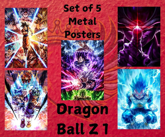 Dragon Ball Z 01 Metal Poster