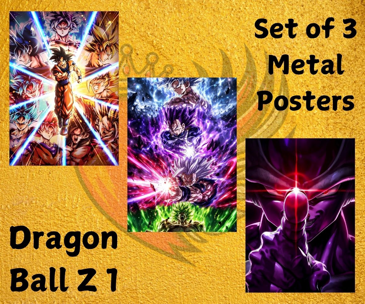 Dragon Ball Z 01 Metal Poster