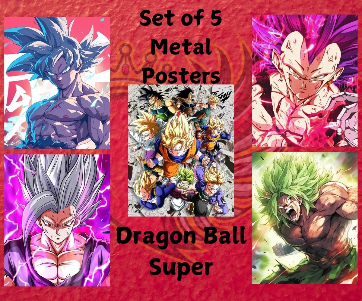 Dragon Ball Z Metal Poster