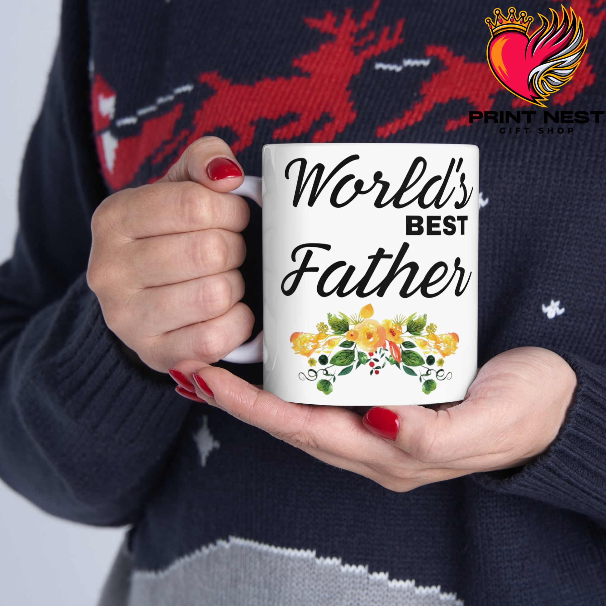 worlds best father mug