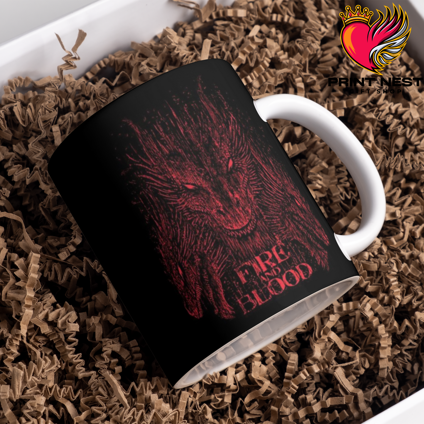 Fire and Blood Mug