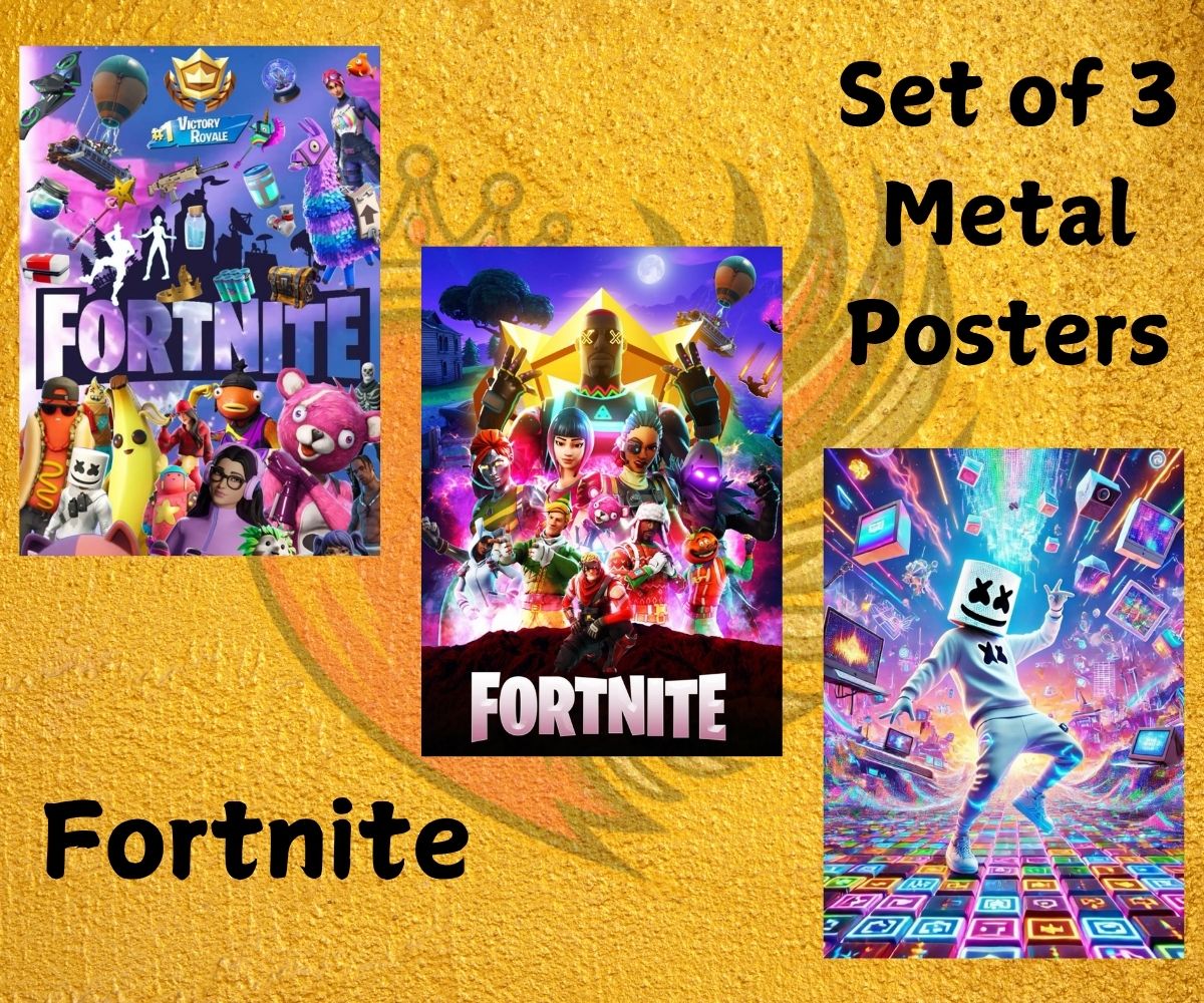 Fortnite Metal Poster
