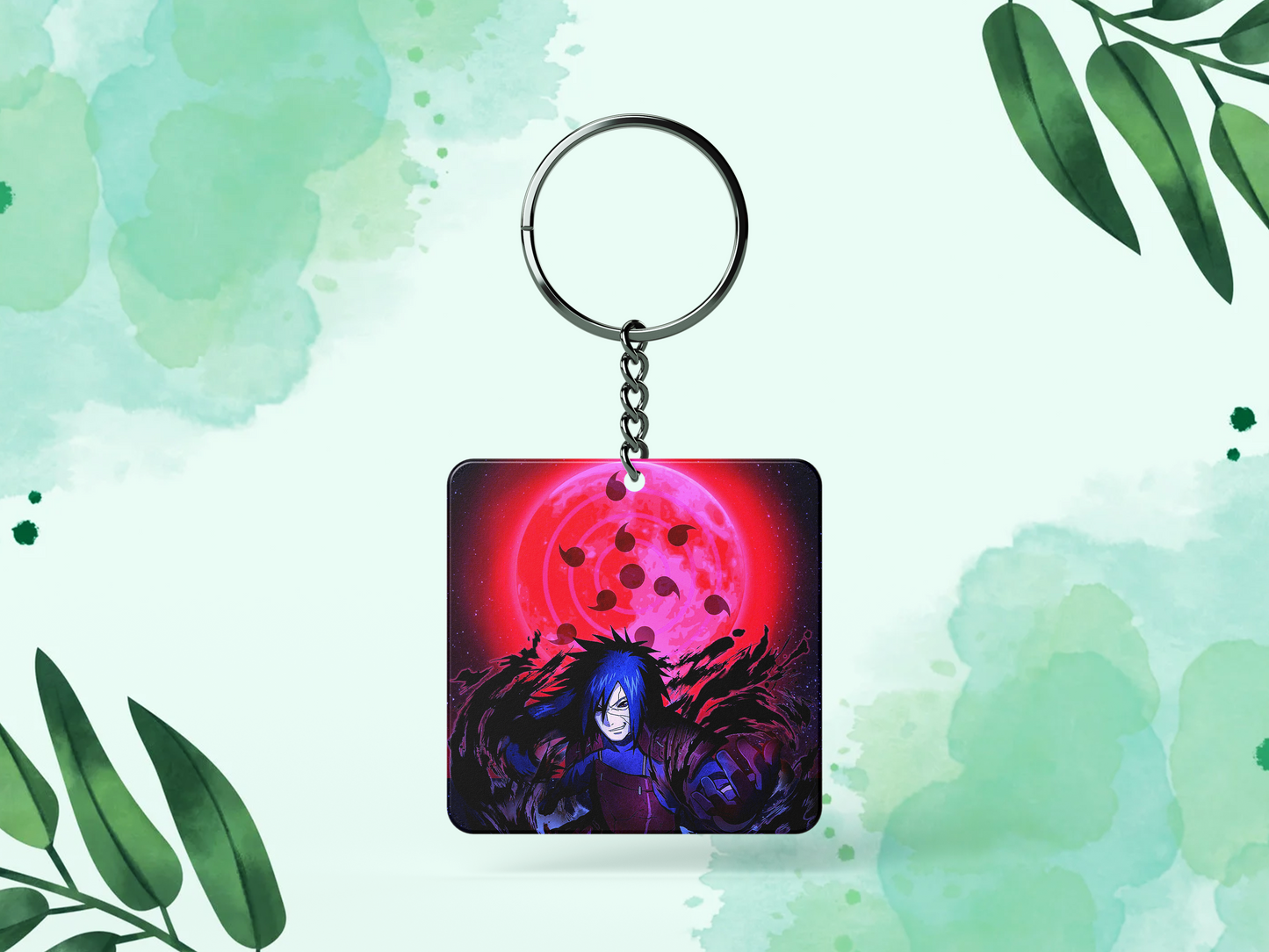 Madara Uchiha Metalic Keychain