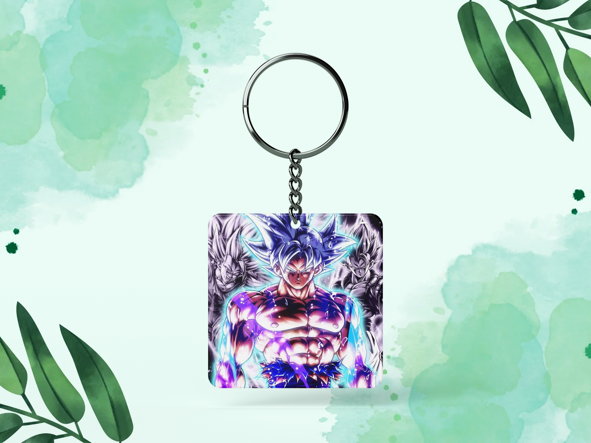 Goku Ultra Instinct Metalic Keychain