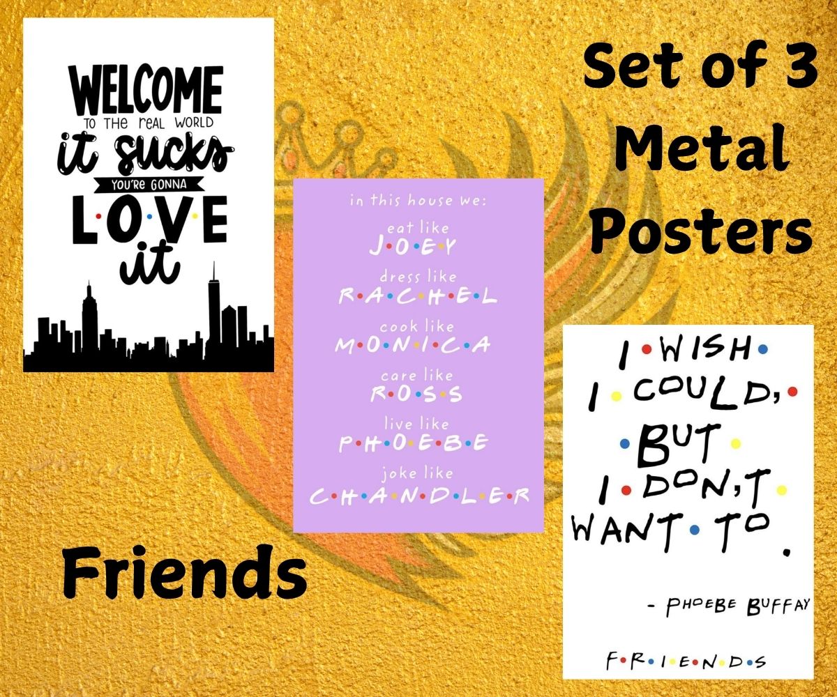 Friends Metal Posters