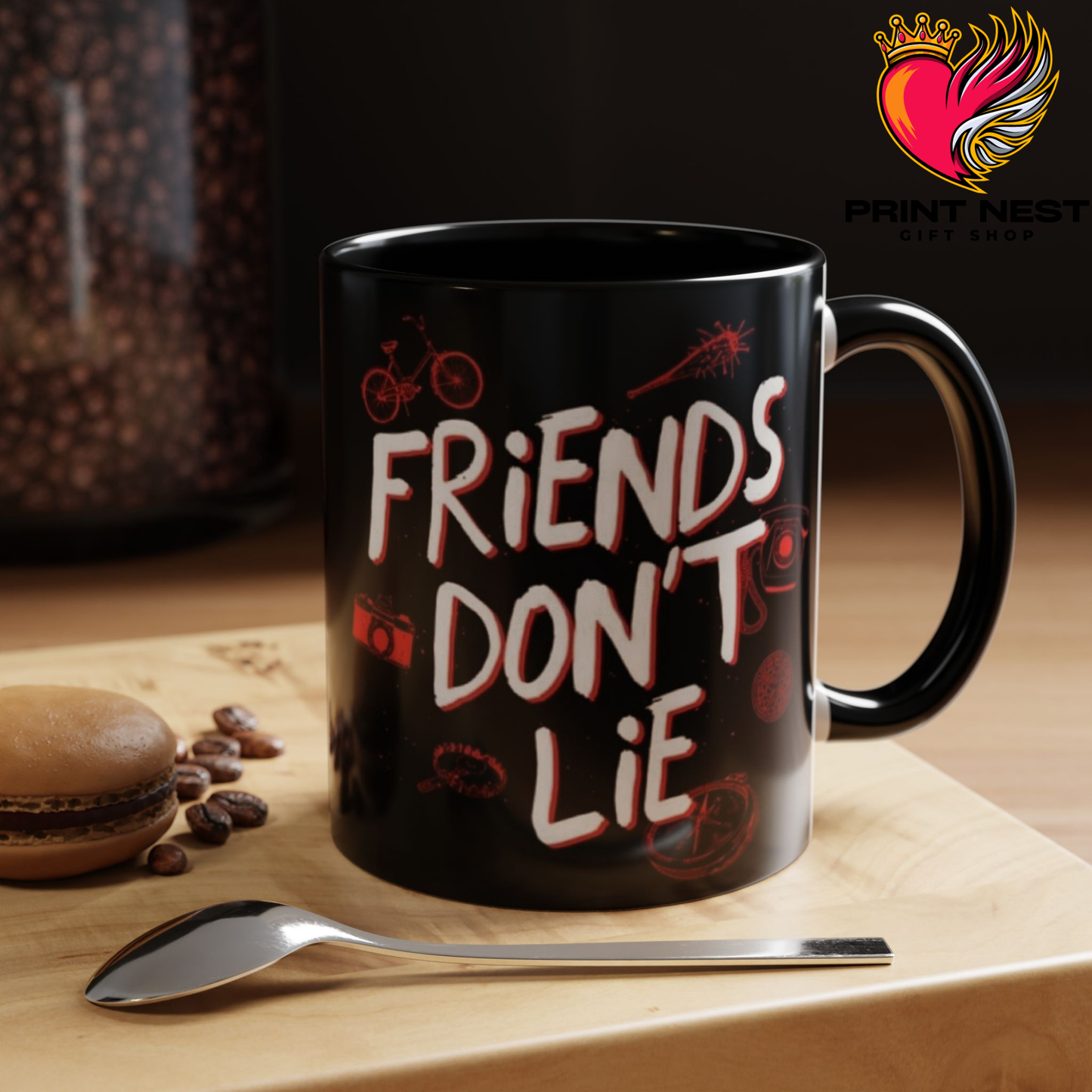 Friends Dont Lie Mug