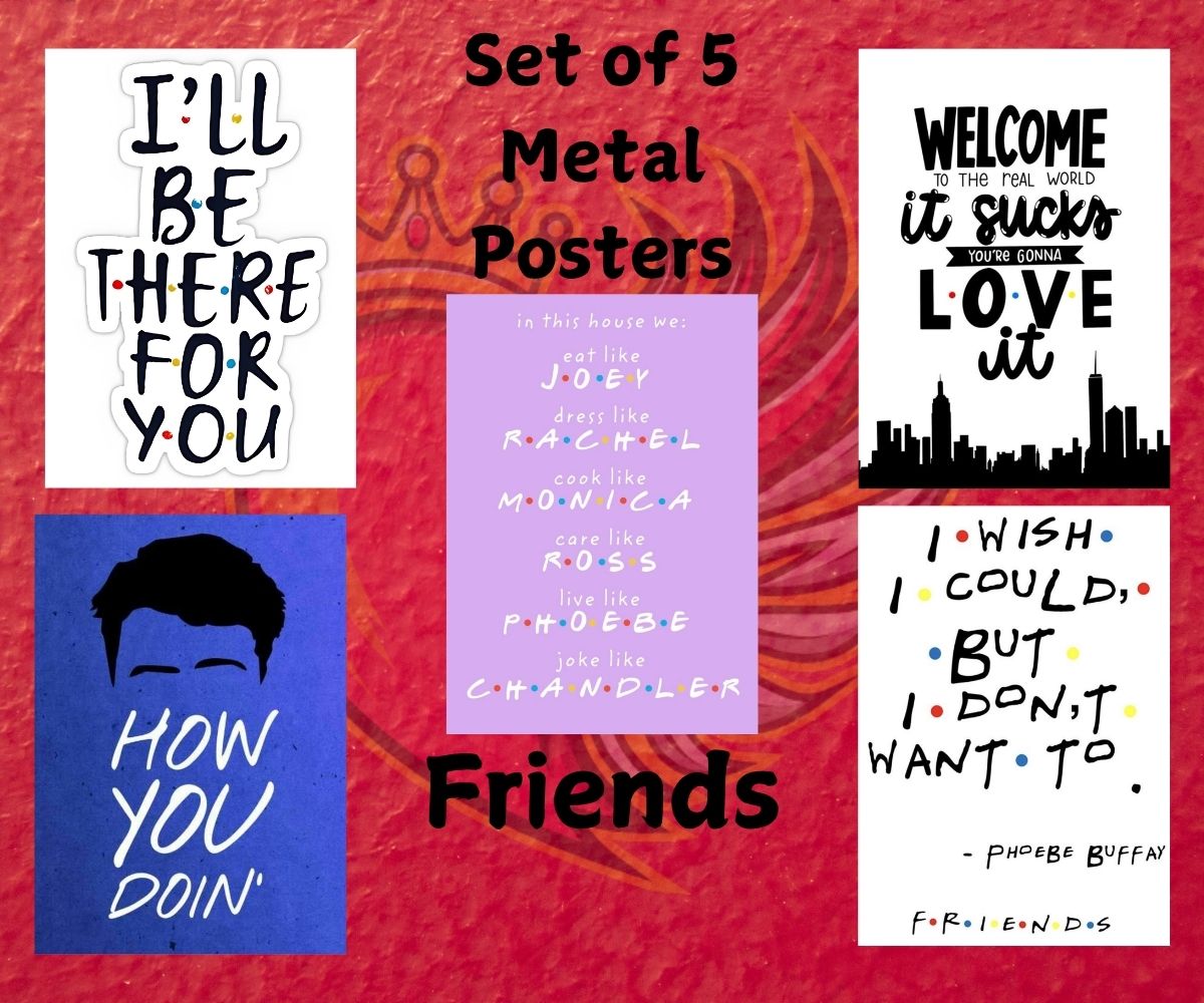 Friends Metal Posters
