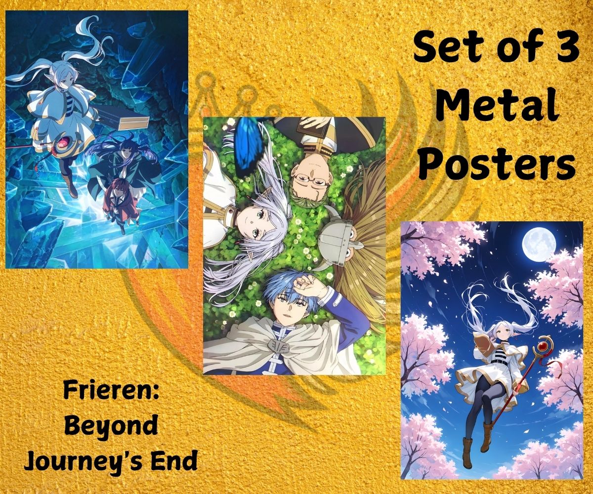 Frieren_ Beyond Journey's End Metal Poster