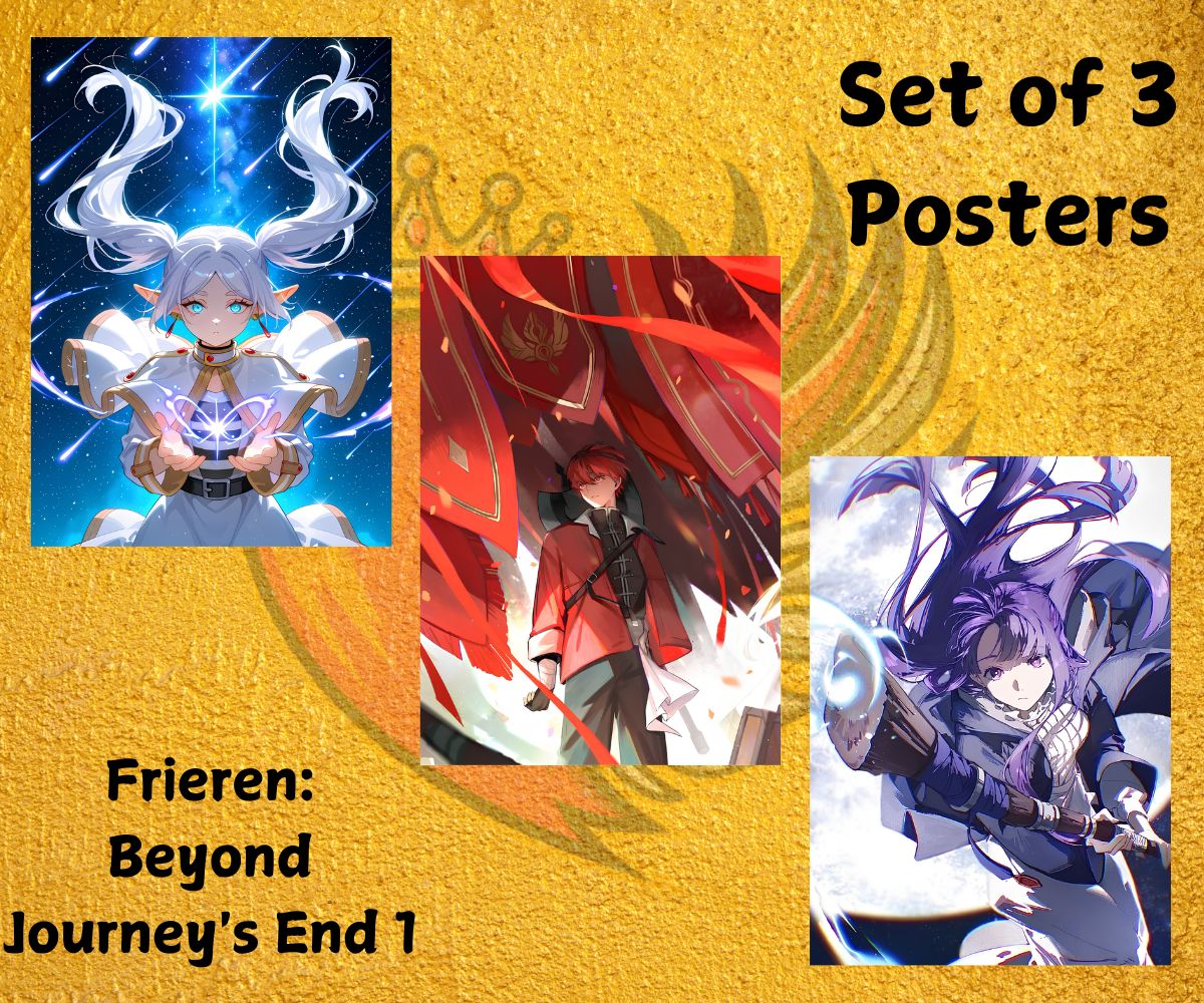 Frieren Beyond Journey's End 1 Posters
