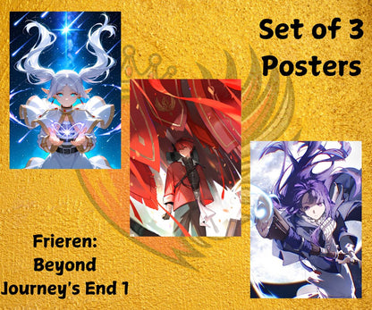 Frieren Beyond Journey's End 1 Posters