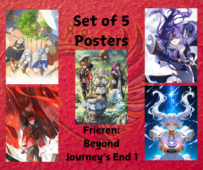 Frieren Beyond Journey's End 1 Posters