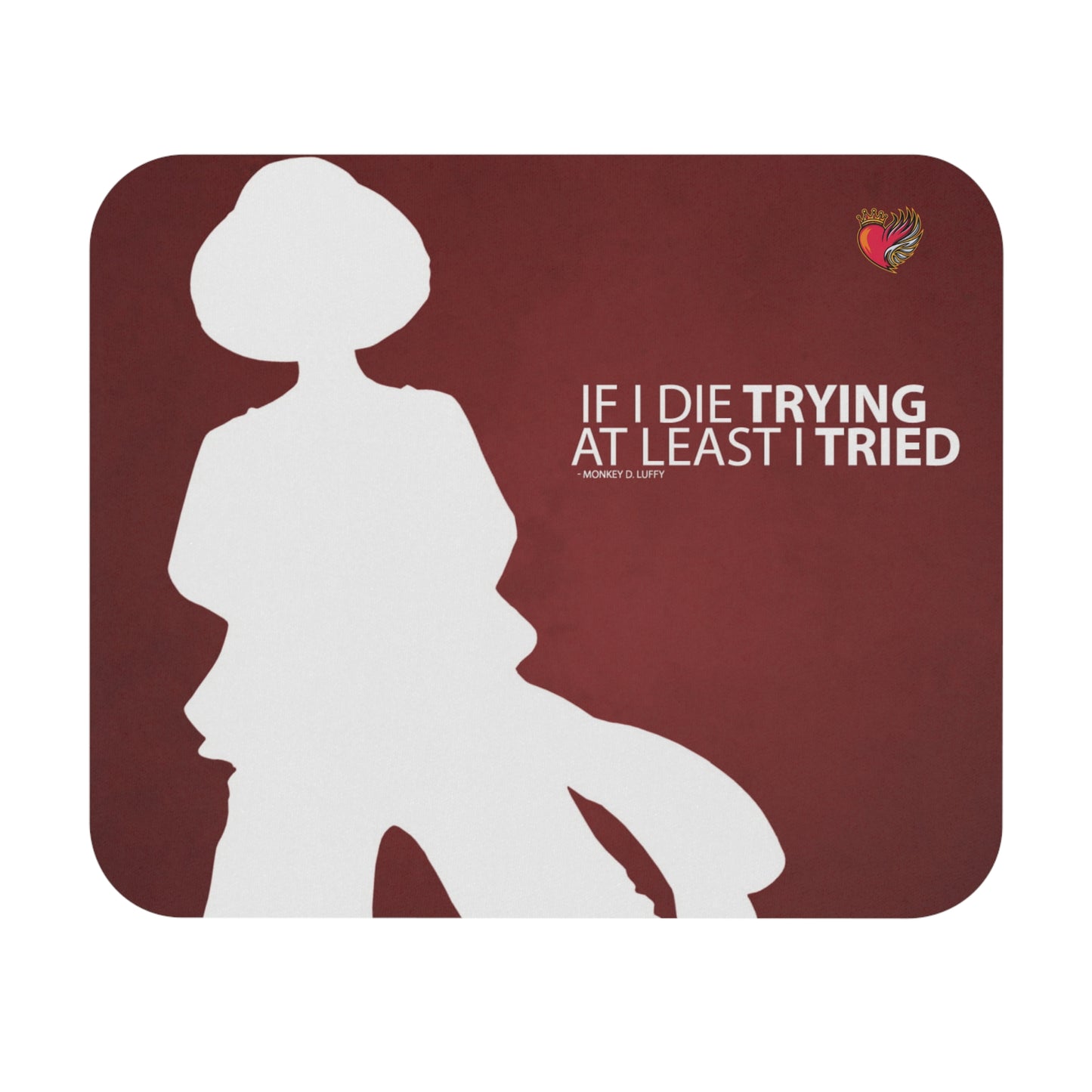 Luffy's Quote Mouse Pad