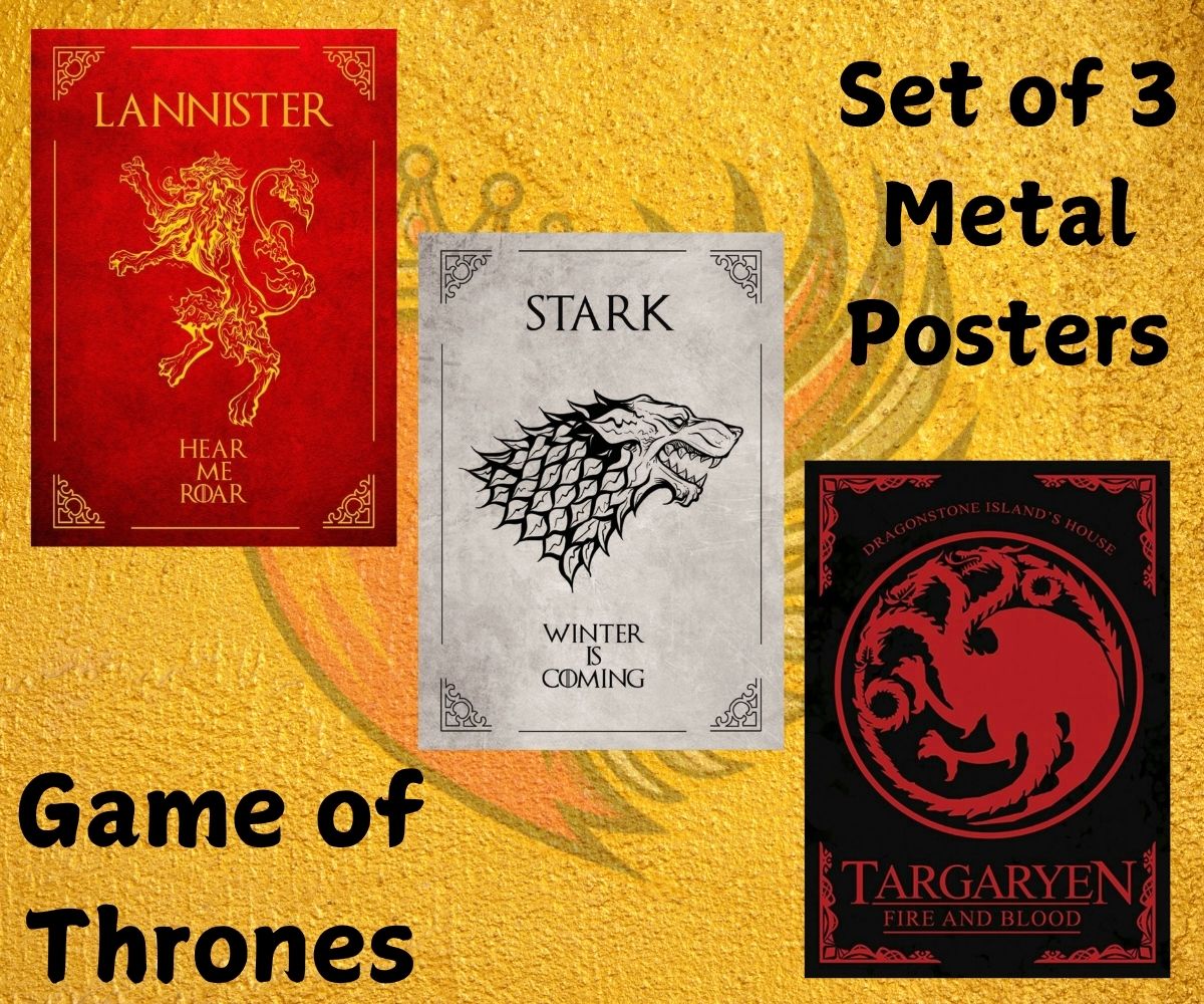 Game of Thrones Metal Posters