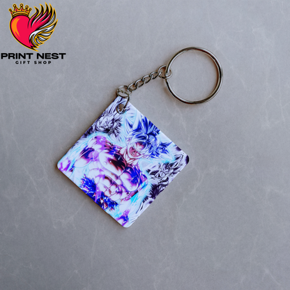 Goku Ultra Instinct Metalic Keychain