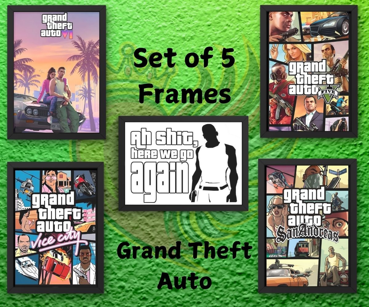 Grand Theft Auto Frames