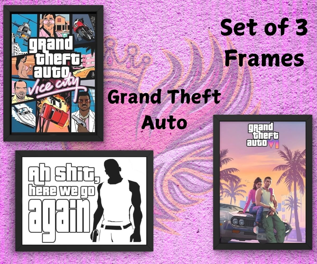 Grand Theft Auto Frames