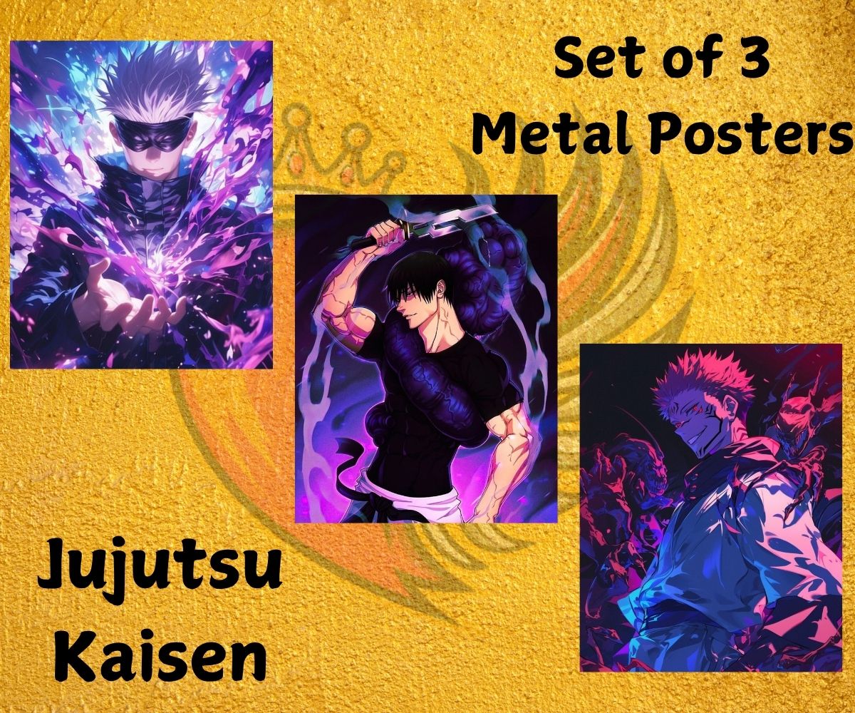 Jujutsu Kaisen Metal Poster