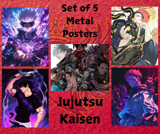 Jujutsu Kaisen Metal Poster