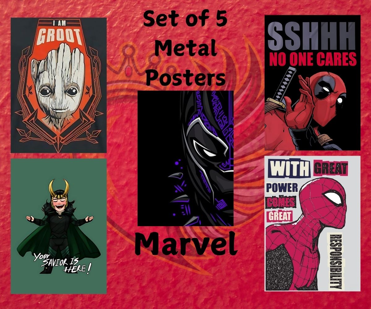 Marvel Metal Posters