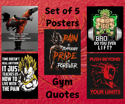 Gym Quotes Posters