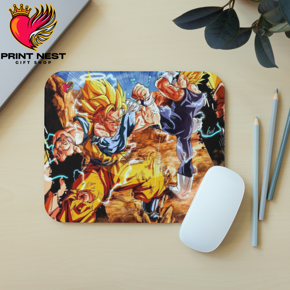 Goku vs Vegeta Mouse Pad