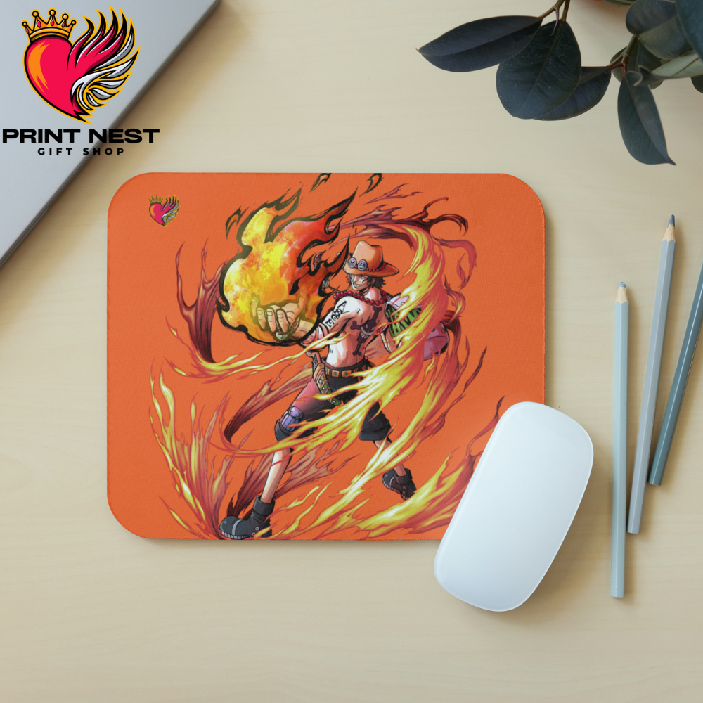 Fire Fist Ace Mouse Pad