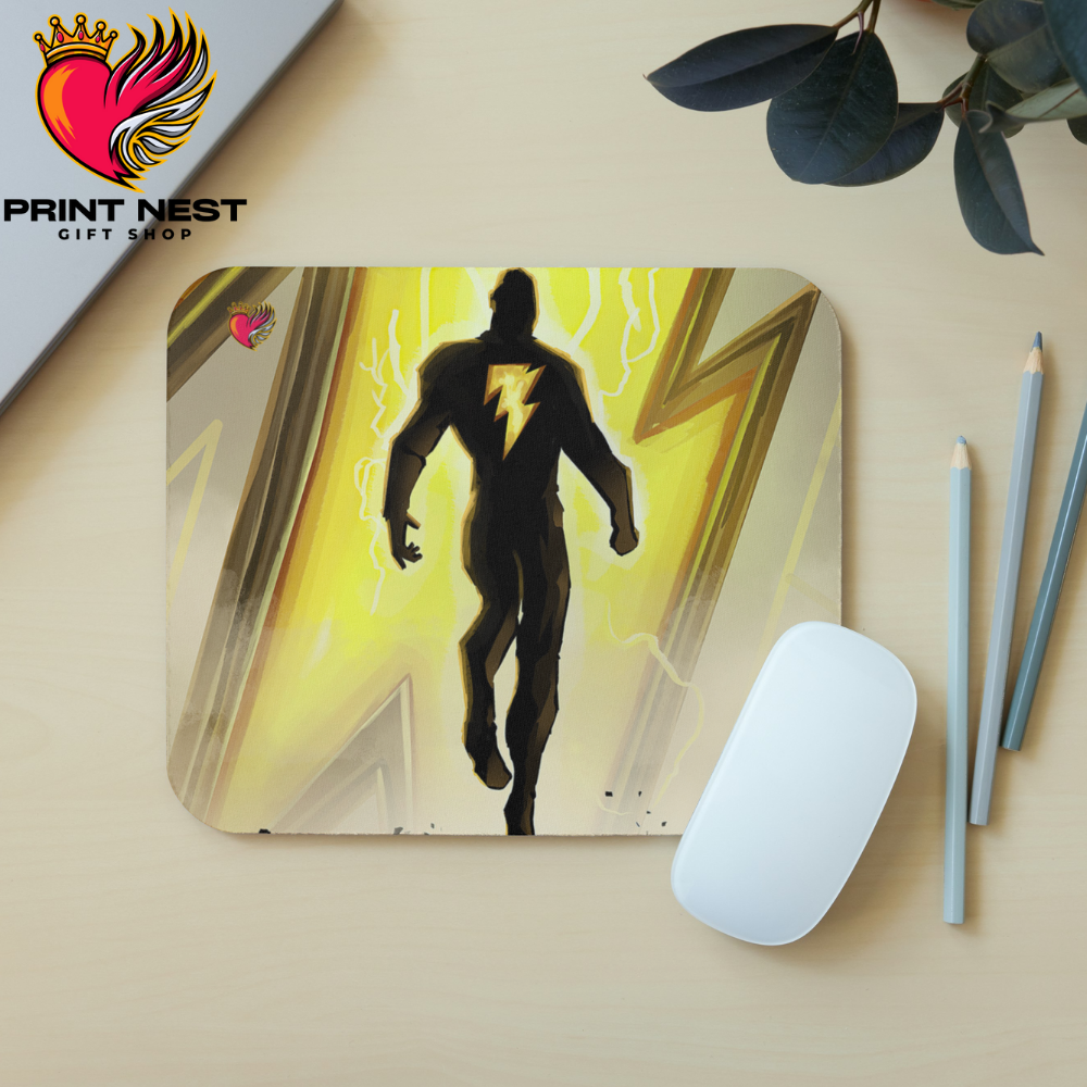 Black Adam Mouse Pad