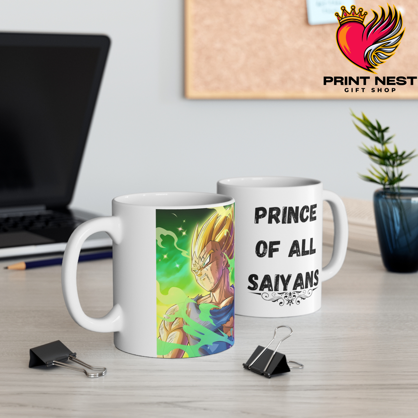 Vegeta Prince of All Saiyan Mug