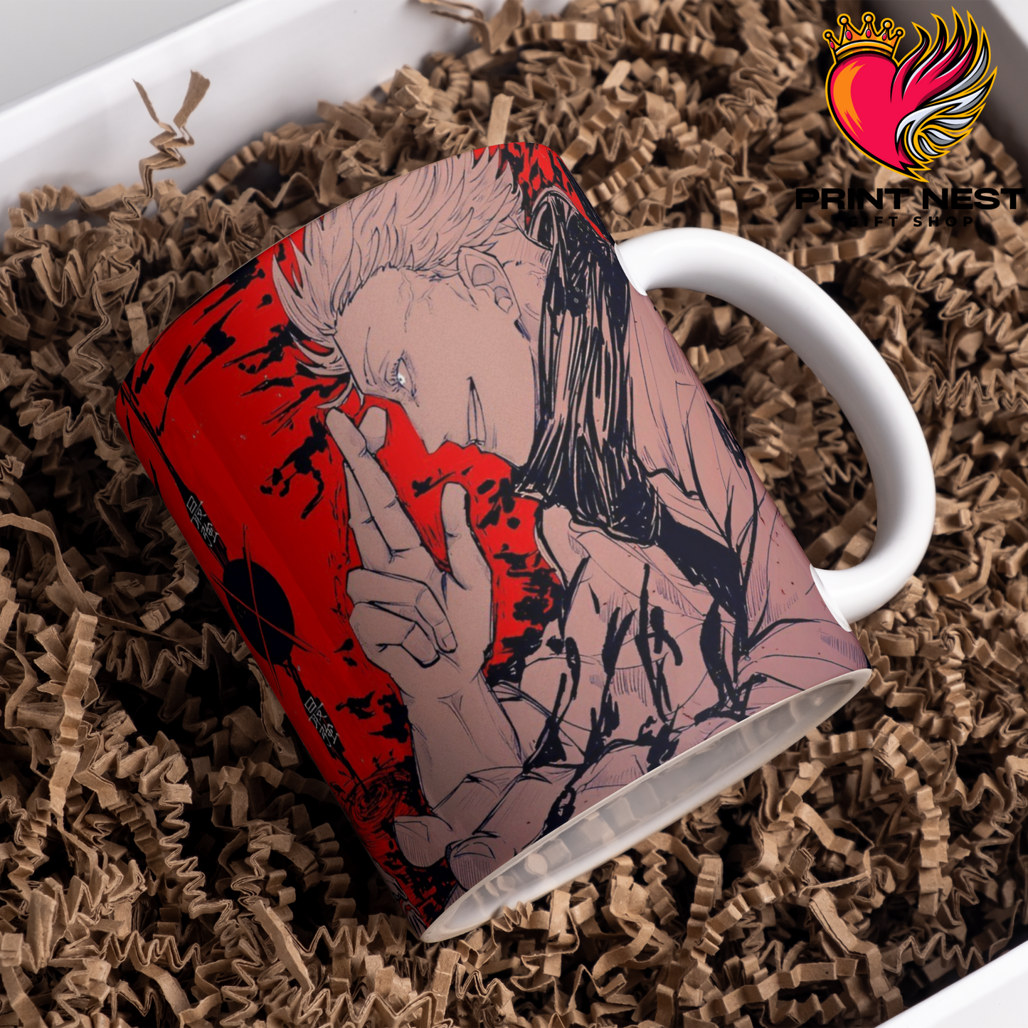 Gojo vs Sukuna mug